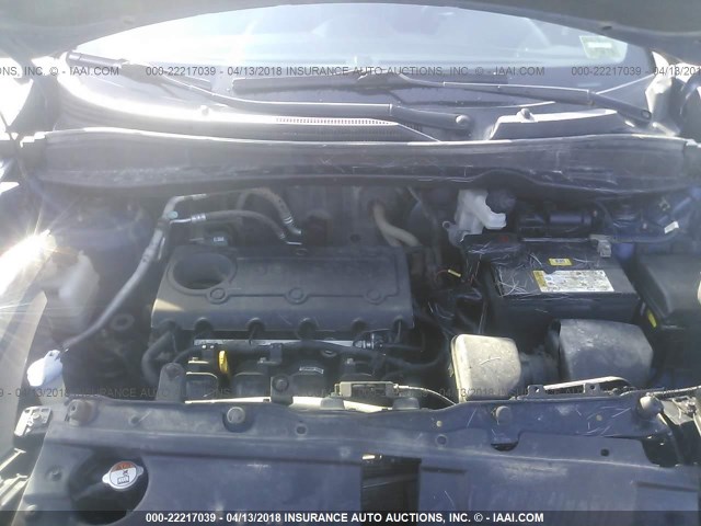 KM8JUCAC4DU620461 - 2013 HYUNDAI TUCSON GLS/LIMITED 紫色 照片 10