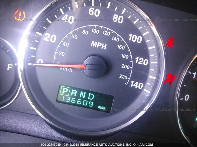 1J8HG48K46C363364 - 2006 JEEP COMMANDER შავი ფოტო 7