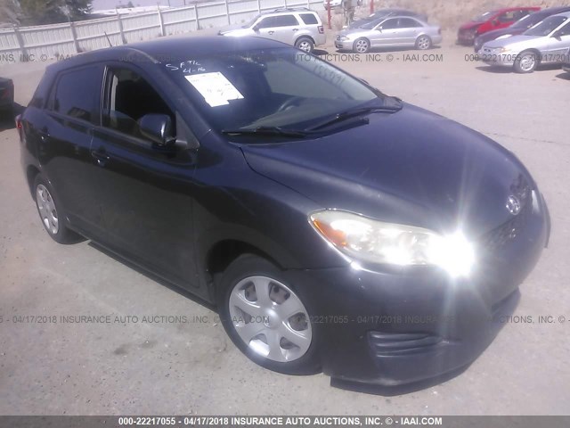 2T1KU40E09C012622 - 2009 TOYOTA COROLLA MATRIX  GRAY photo 1