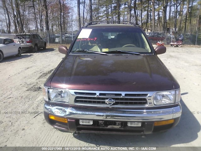 JN8AR05SXVW184151 - 1997 NISSAN PATHFINDER XE/LE BURGUNDY photo 6