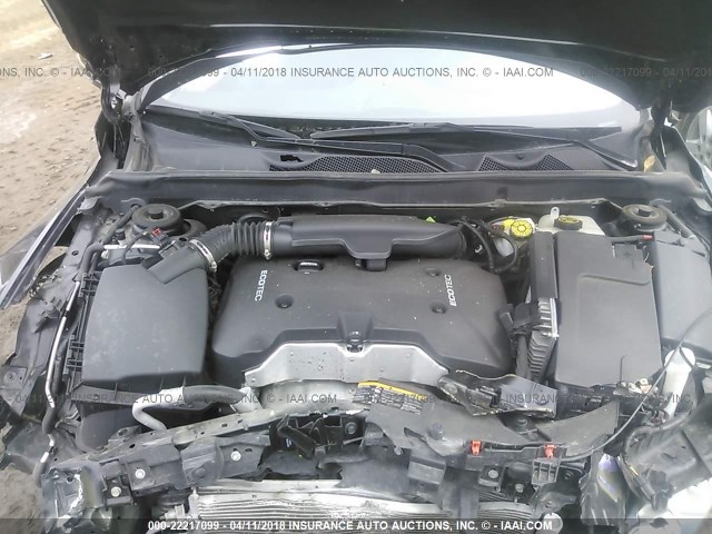 1G11C5SL6FF281347 - 2015 CHEVROLET MALIBU 1LT BLACK photo 10