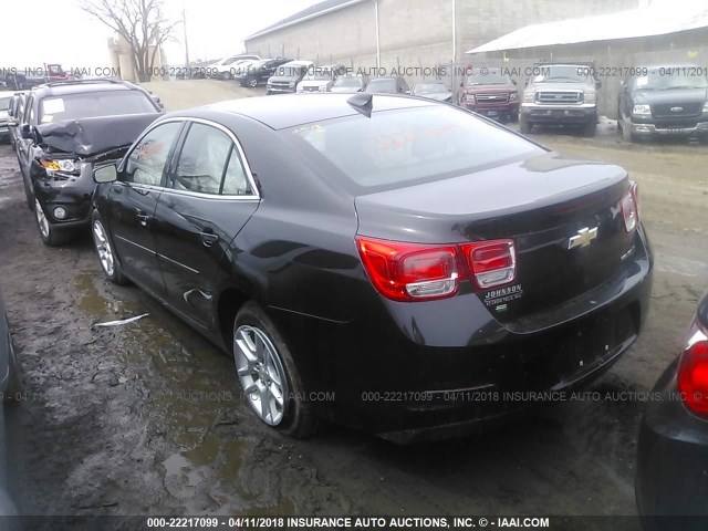 1G11C5SL6FF281347 - 2015 CHEVROLET MALIBU 1LT BLACK photo 3