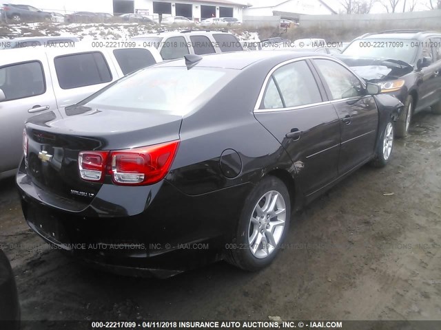 1G11C5SL6FF281347 - 2015 CHEVROLET MALIBU 1LT BLACK photo 4