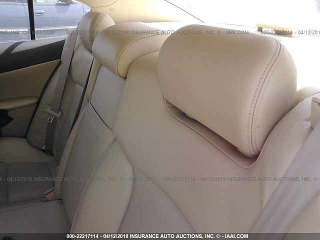 JTHCE96S170007382 - 2007 LEXUS GS 350 WHITE photo 8