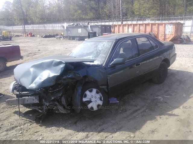 4T1BG12K7TU791547 - 1996 TOYOTA CAMRY DX/LE/XLE მწვანე ფოტო 2