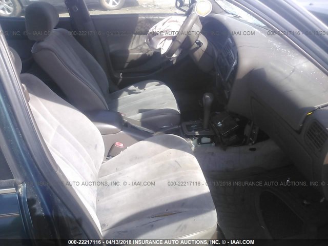 4T1BG12K7TU791547 - 1996 TOYOTA CAMRY DX/LE/XLE მწვანე ფოტო 5