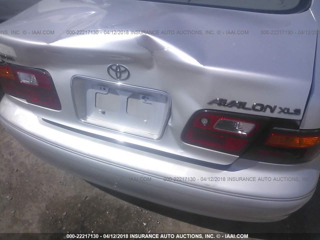 4T1BF18BXXU315437 - 1999 TOYOTA AVALON XL/XLS SILVER photo 6