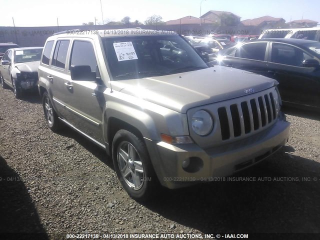 1J4NT1GA4AD621568 - 2010 JEEP PATRIOT SPORT TAN photo 1