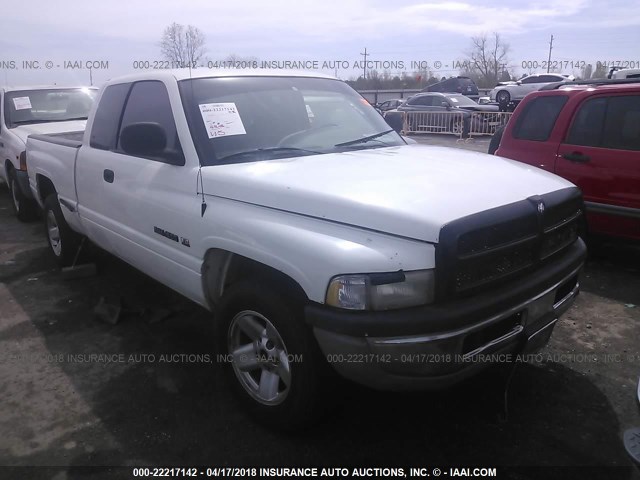 3B7HC13Y21G181889 - 2001 DODGE RAM 1500 WHITE photo 1