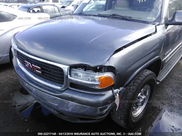 3GKGK26U41G266279 - 2001 GMC YUKON XL K2500 GRAY photo 6
