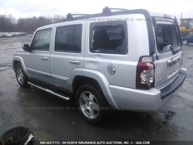 1J4RG4GK7AC126657 - 2010 JEEP COMMANDER SPORT Արծաթագույն լուսանկար 3