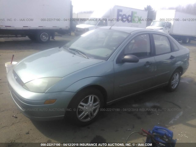 1FAFP34354W203566 - 2004 FORD FOCUS SE COMFORT/SE SPORT GREEN photo 2