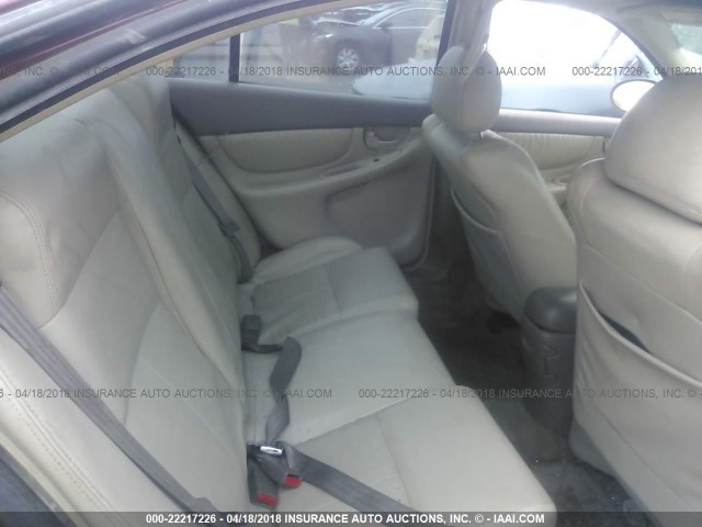 1G3NF52E33C261877 - 2003 OLDSMOBILE ALERO GLS 栗色 照片 8