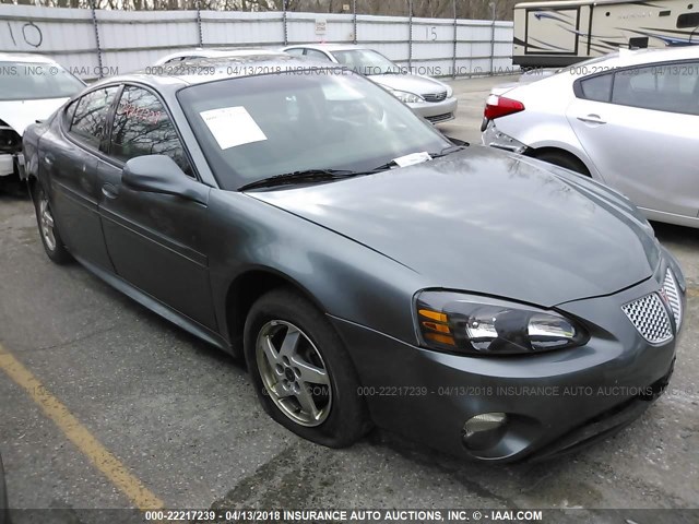 2G2WS522241334285 - 2004 PONTIAC GRAND PRIX GT2 ნაცრისფერი ფოტო 1