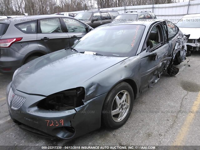 2G2WS522241334285 - 2004 PONTIAC GRAND PRIX GT2 GRAY photo 2