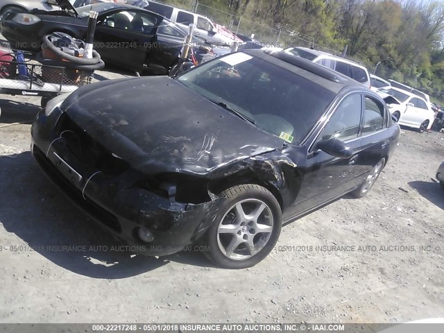 1N4BL11D73C160943 - 2003 NISSAN ALTIMA SE BLACK photo 2