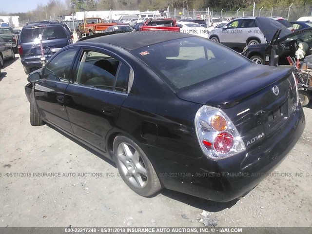 1N4BL11D73C160943 - 2003 NISSAN ALTIMA SE BLACK photo 3