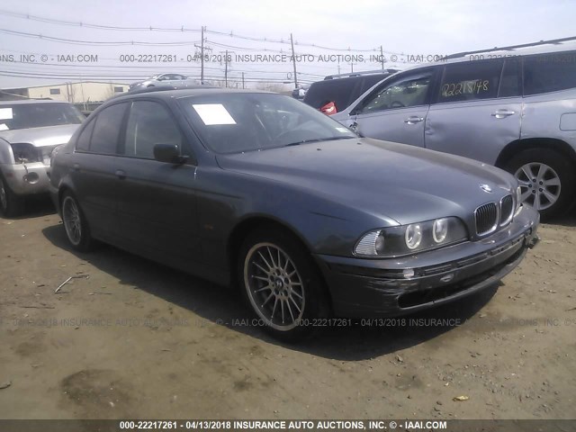 WBADN5348YGC95673 - 2000 BMW 540 I BLUE photo 1