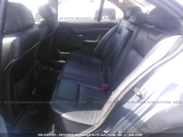 WBADN5348YGC95673 - 2000 BMW 540 I BLUE photo 8