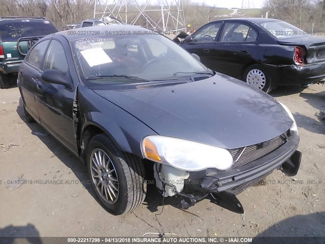 1C3EL56R85N589846 - 2005 CHRYSLER SEBRING TOURING GRAY photo 1