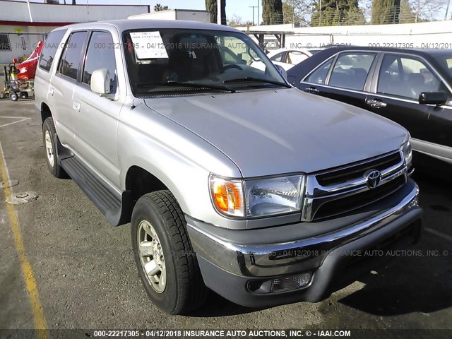 JT3GN86R010209605 - 2001 TOYOTA 4RUNNER SR5 SILVER photo 1