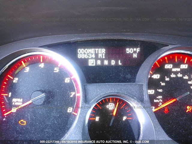 1GKKVRED0CJ110768 - 2012 GMC ACADIA SLT-1 Чорний фото 7