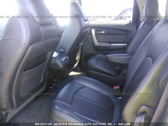1GKKVRED0CJ110768 - 2012 GMC ACADIA SLT-1 Чорний фото 8