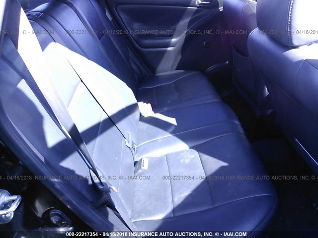 2T1LR32E04C242134 - 2004 TOYOTA COROLLA MATRIX XR BLACK photo 8