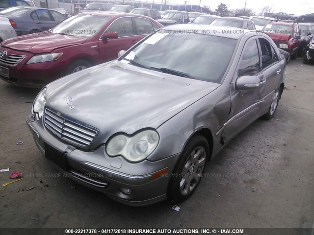 WDBRF92H16F793987 - 2006 MERCEDES-BENZ C GENERATION 2006 280 4MATIC BEIGE photo 2