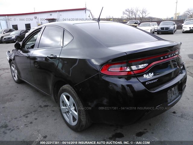 1C3CDFBB8FD286138 - 2015 DODGE DART SXT BLACK photo 3