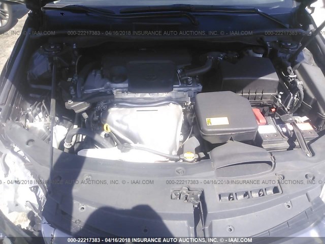 4T1BF1FKXFU899081 - 2015 TOYOTA CAMRY LE/XLE/SE/XSE 黑色 照片 10