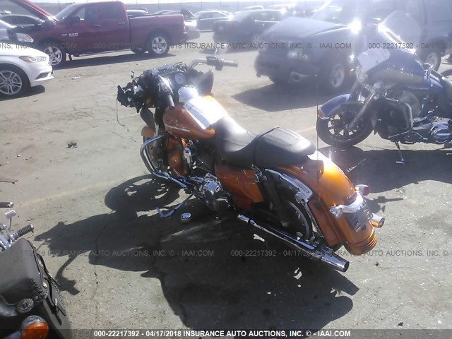 1HD1KHM17FB640461 - 2015 HARLEY-DAVIDSON FLTRX ROAD GLIDE ORANGE photo 3