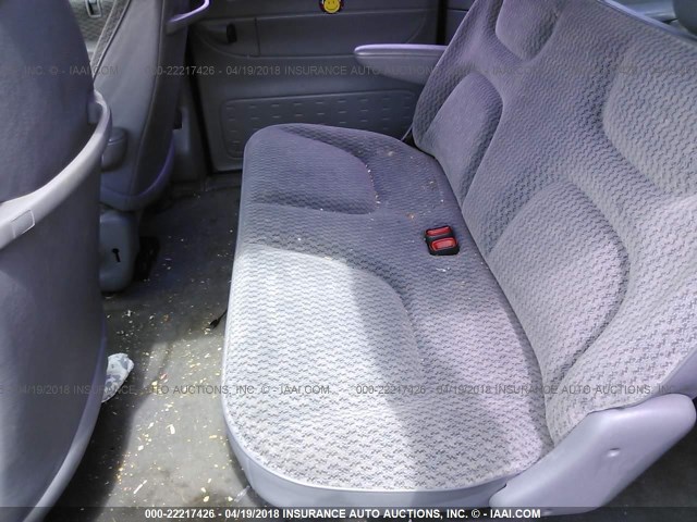 2B4GP2535YR689640 - 2000 DODGE CARAVAN MAROON photo 8