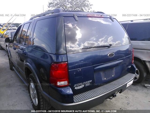 1FMZU63K05UA54907 - 2005 FORD EXPLORER XLT/XLT SPORT/NBX 蓝色 照片 3