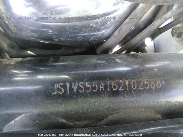 JS1VS55A162102588 - 2006 SUZUKI C50 GRAY photo 10