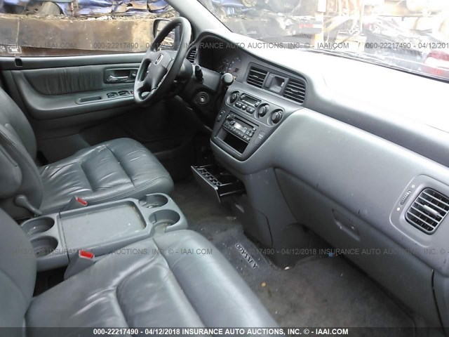5FNRL189X3B068156 - 2003 HONDA ODYSSEY EXL ნაცრისფერი ფოტო 5