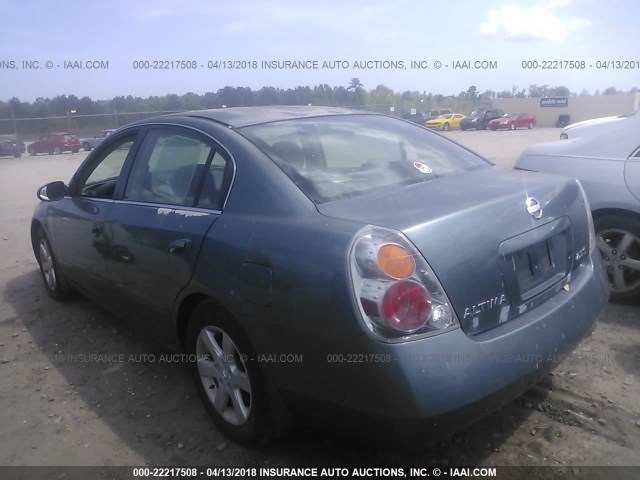 1N4AL11DX2C243843 - 2002 NISSAN ALTIMA S/SL BLUE photo 3