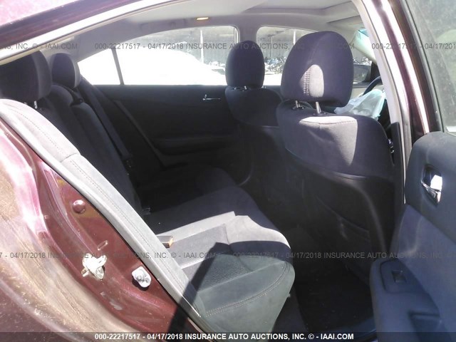 1N4AA5AP9EC905536 - 2014 NISSAN MAXIMA S/SV MAROON photo 8