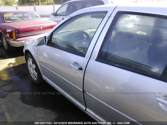 3VWRK69M63M179007 - 2003 VOLKSWAGEN JETTA GL SILVER photo 6