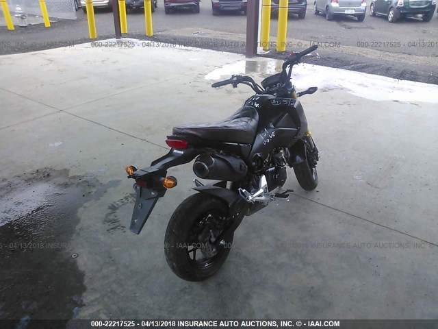 MLHJC6115E5002288 - 2014 HONDA GROM 125 BLACK photo 4