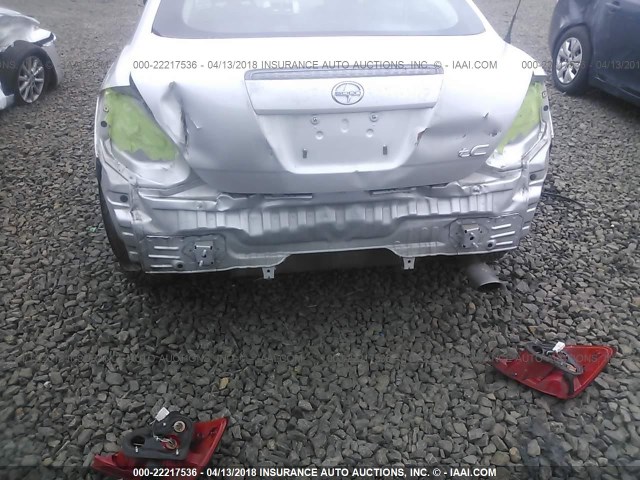 JTKDE177070219121 - 2007 TOYOTA SCION TC 银色 照片 6