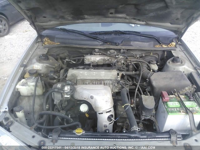 4T1BG22K31U811196 - 2001 TOYOTA CAMRY CE/LE/XLE 银色 照片 10