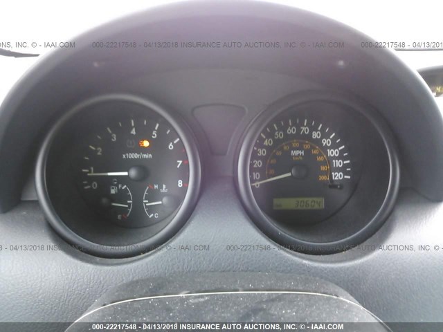 KL1TD66688B155550 - 2008 CHEVROLET AVEO LS GRAY photo 7