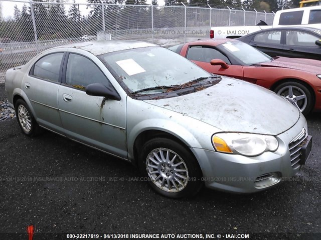 1C3EL56R26N283856 - 2006 CHRYSLER SEBRING TOURING SILVER photo 1