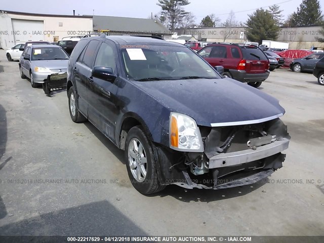 1GYEE637770145902 - 2007 CADILLAC SRX BLUE photo 1