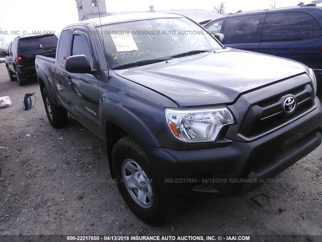 5TFUX4EN1FX031234 - 2015 TOYOTA TACOMA ACCESS CAB Grau Foto 1