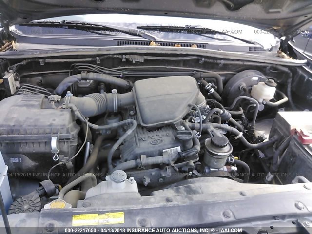 5TFUX4EN1FX031234 - 2015 TOYOTA TACOMA ACCESS CAB Grau Foto 10