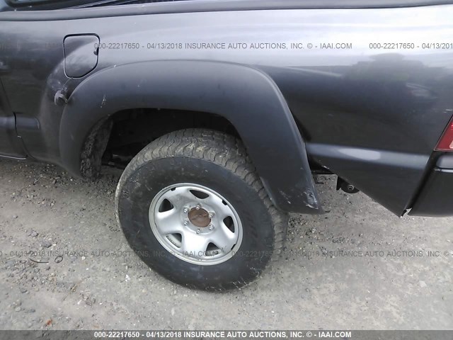 5TFUX4EN1FX031234 - 2015 TOYOTA TACOMA ACCESS CAB Grau Foto 6