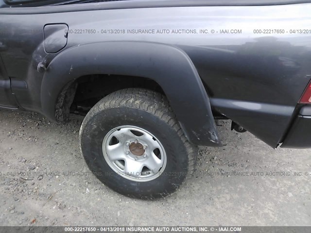 5TFUX4EN1FX031234 - 2015 TOYOTA TACOMA ACCESS CAB GRAY photo 6