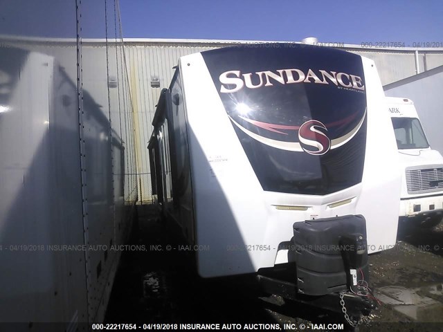 5SFNB3524GE305314 - 2016 HEARTLAND SUNDANCE 322RES  WHITE photo 1